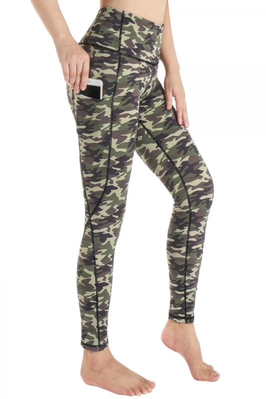Photo 1 of High Rise camouflage Tummy Control Workout Leggings, SIZE 3XL