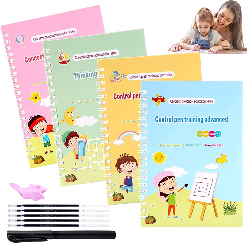 Photo 1 of 3PC LOT
Magic Practice Copybook for Kids, Pen Control and Tracing Book, Reusable Learn to Write Line Tracing Workbook, Magic Groove Handwriting Practice Copybook for Kindergarten Toddlers and Preschool Kids

American Seed AS20ZIN Zinnia Seed Mixture, Semi