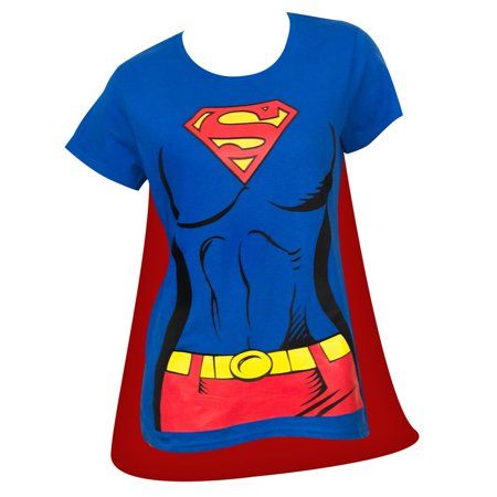 Photo 1 of Buy Seasons Women's Supergirl T-Shirt Costume Kit
SIZE M