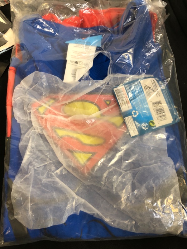 Photo 2 of Buy Seasons Women's Supergirl T-Shirt Costume Kit
SIZE M