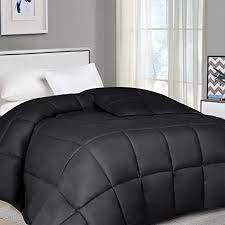 Photo 1 of Classic All Season Down Alternative Comforter By Superior, Black, King