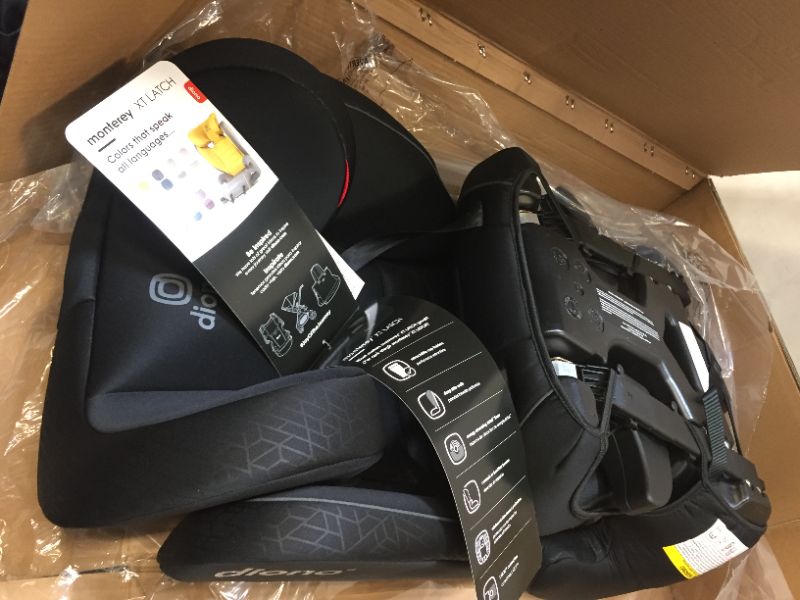 Photo 1 of Diono Monterey XT Latch 2-in-1 Expandable Belt Positioning Booster Car Seat - Black