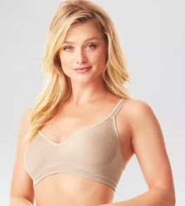 Photo 1 of Simply Perfect by Warner's Women's Underarm Smoothing Seamless Wireless Bra   L 
