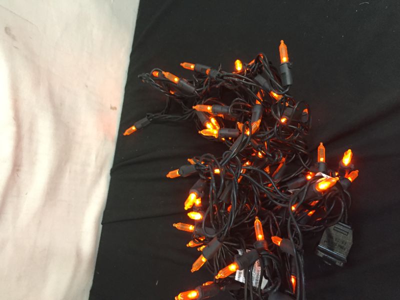 Photo 2 of 60ct LED Smooth Halloween Mini String Lights - Hyde & EEK! Boutique™
