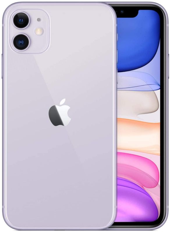 Photo 1 of (Renewed) Apple iPhone 11, 64GB, Purple - Fully Unlocked
