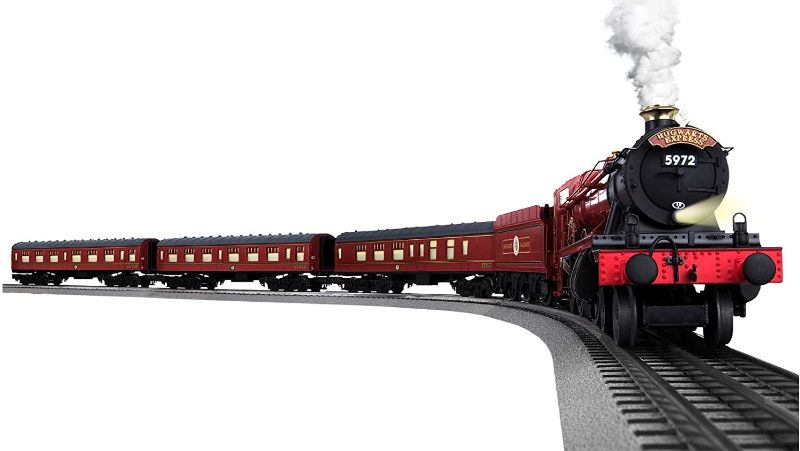 Photo 1 of Lionel Hogwarts Express LionChief 4-6-0 Set, with Bluetooth Capability, Electric O Gauge Model Train Set with Remote Black, 16.75 x 17.75 x 8.5 inches
