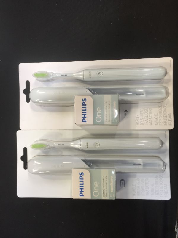 Photo 1 of 2 Philips toothbrushes 