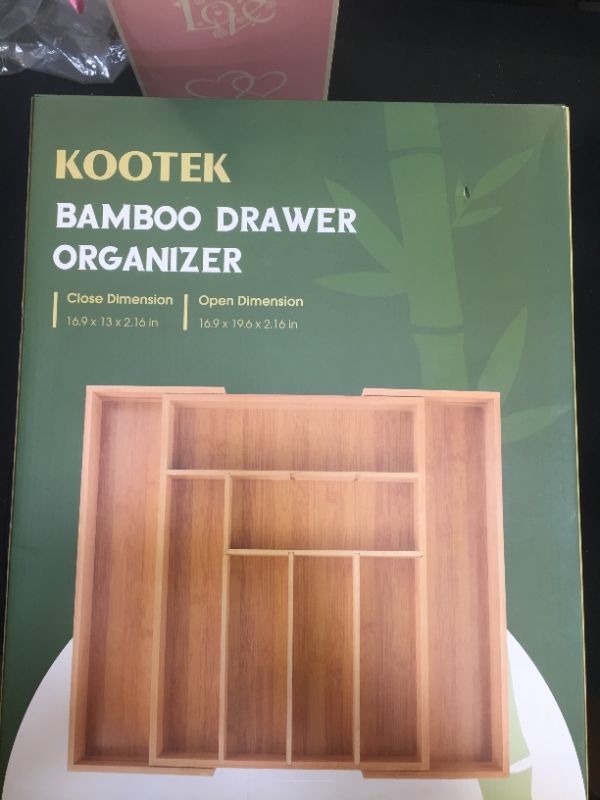 Photo 1 of bamboo organizer 