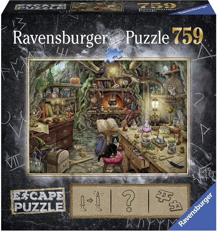 Photo 1 of Ravensburger Escape Puzzle The Witches Kitchen 759 Piece Jigsaw Puzzle 