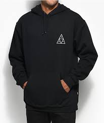 Photo 1 of HUF Men Essentials Tt P/O Hoodie-2XL (ITEM IS DIRTY)