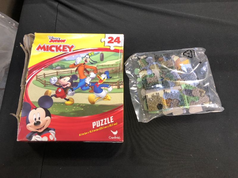 Photo 1 of Disney Junior Mickey Mouse, Donald, Goofy Puzzle 24 Piece