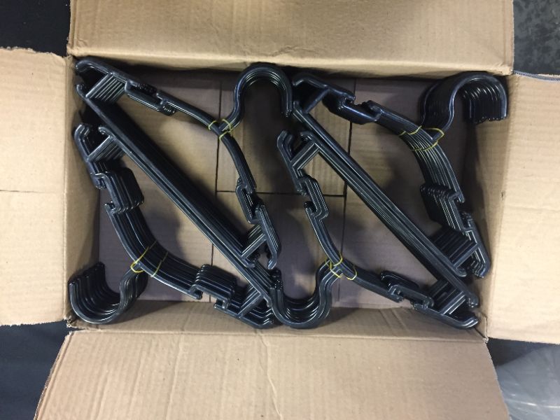 Photo 1 of box of hangers 