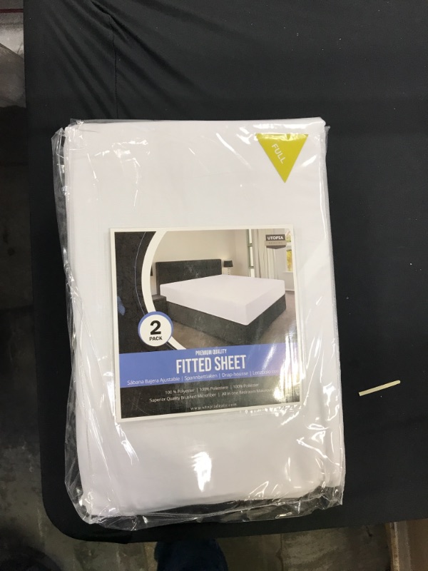 Photo 1 of 2 pack fitted sheet full