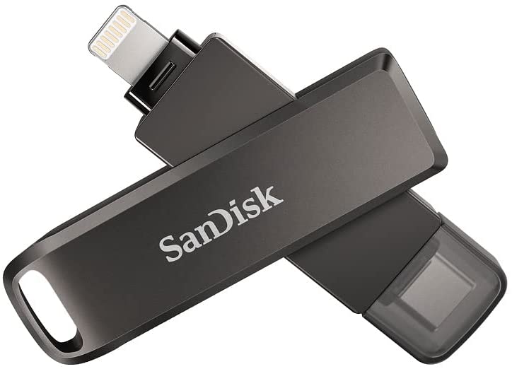 Photo 1 of SanDisk 128GB iXpand Flash Drive Luxe for iPhone and USB Type-C Devices - SDIX70N-128G-GN6NE
