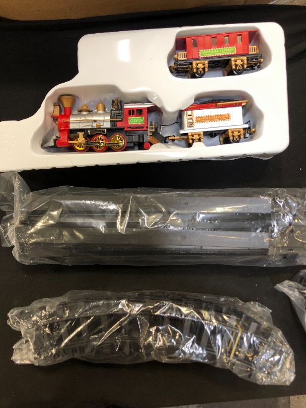 Photo 1 of Home Accents Holiday 14.25 in. Christmas Tree Train
