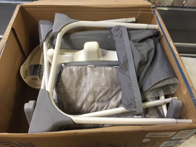 Photo 2 of Graco Slim Snacker High Chair, Ultra Compact High Chair, Whisk
