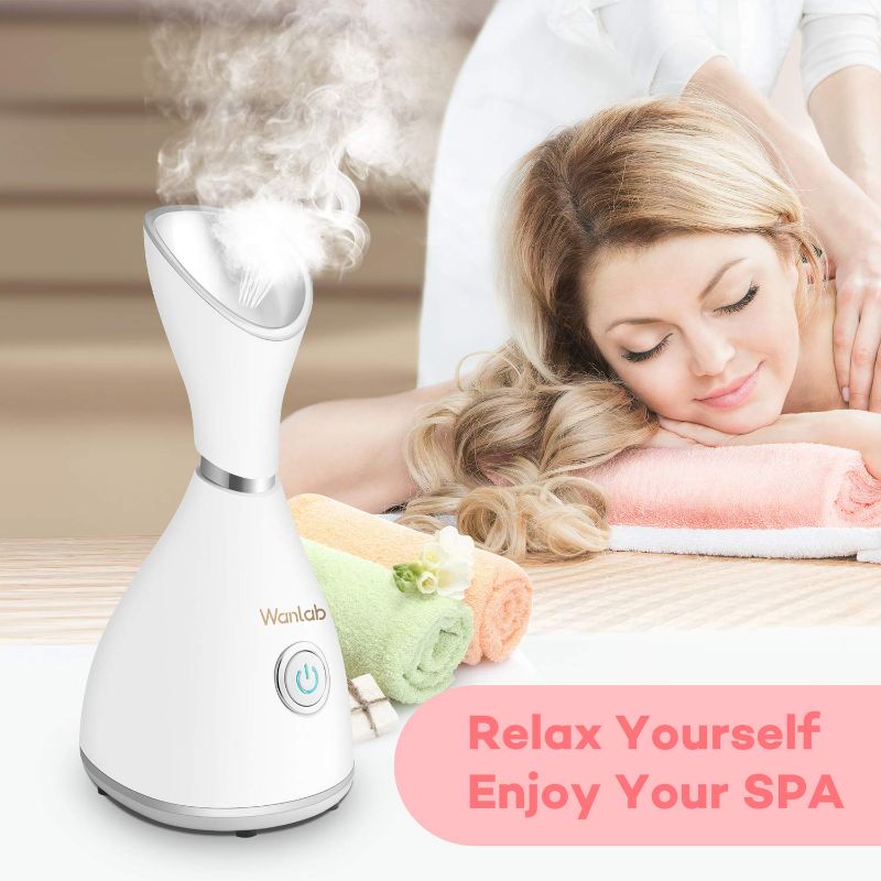 Photo 1 of Portable Nano Ionic Facial Steamer Warm Mist Face Cleaner 