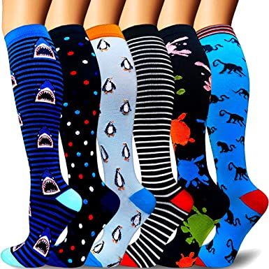 Photo 1 of Compression Socks Women & Men 20-30mmHg - Best Support for Running,Sports,Hiking,Flight Travel,Circulation S/M
