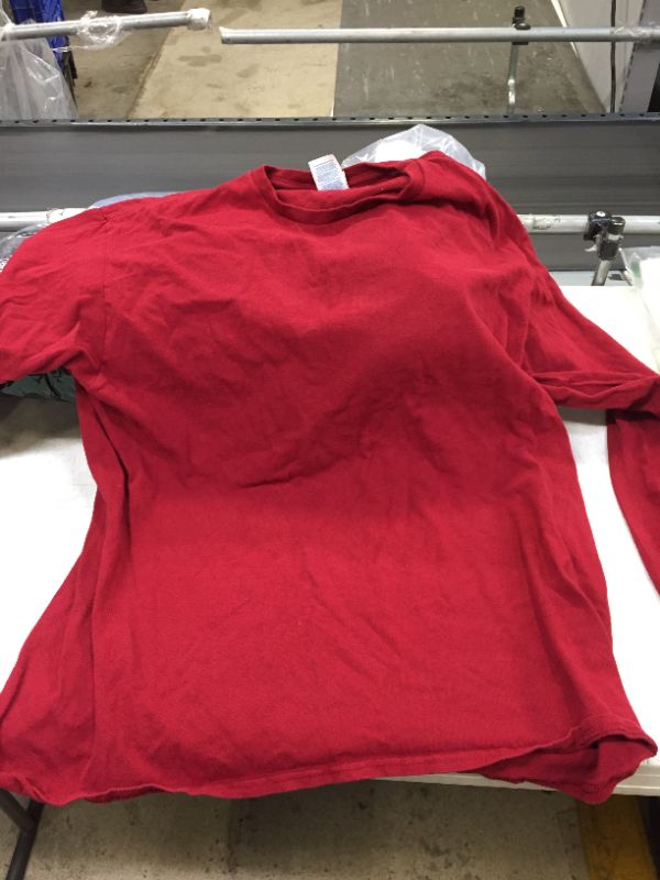 Photo 1 of LARGE RED LONG SLEEVE 