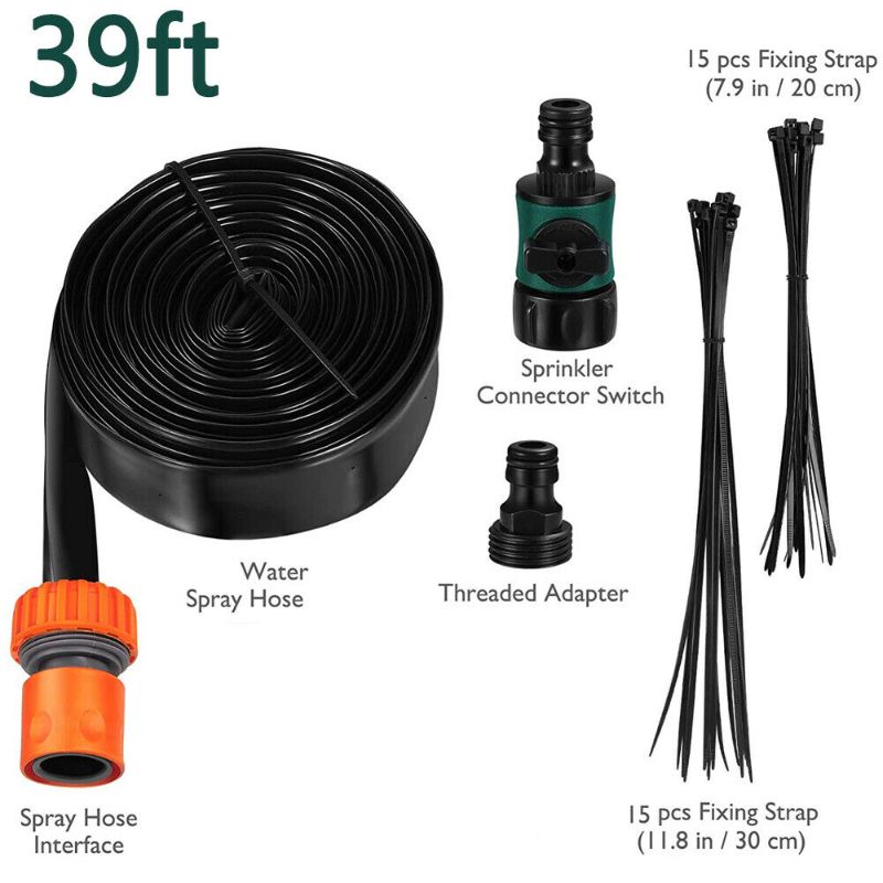 Photo 1 of Bluerise Outdoor Water Sprinkler Pipe Sprayer Hose For Game Kids Trampoline Backyard Park (39 FT)
