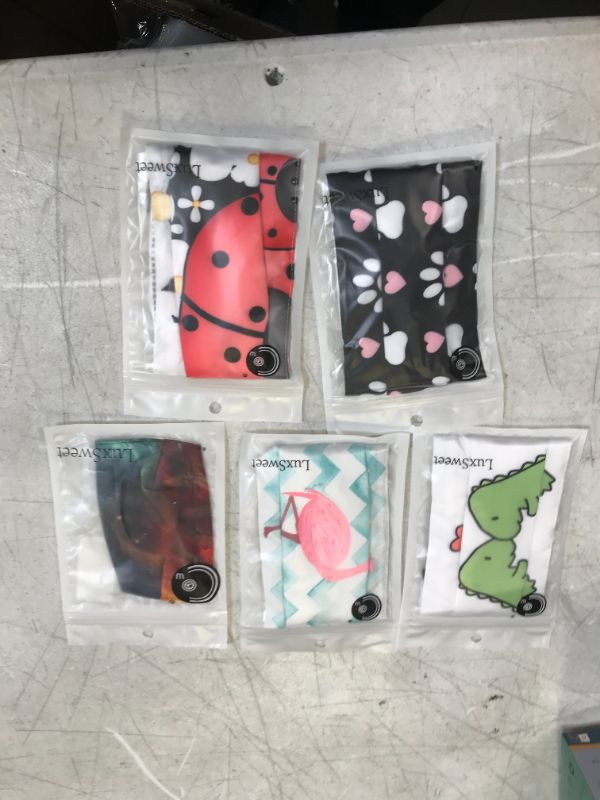 Photo 1 of Graphic Masks Bundle 5 pack