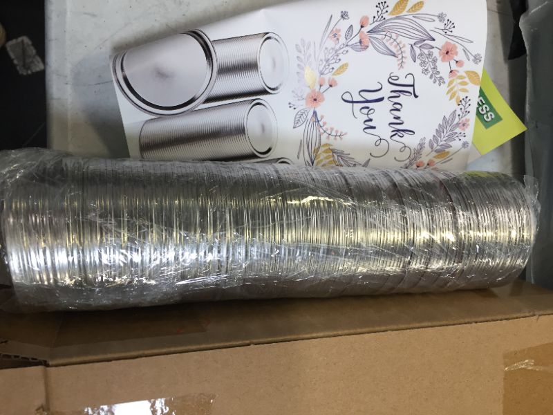 Photo 1 of 150 Count Canning Lids Regular Mouth Ball or Kerr Jars, 2.75inch Regular Mouth Jars Canning Lids for Mason
