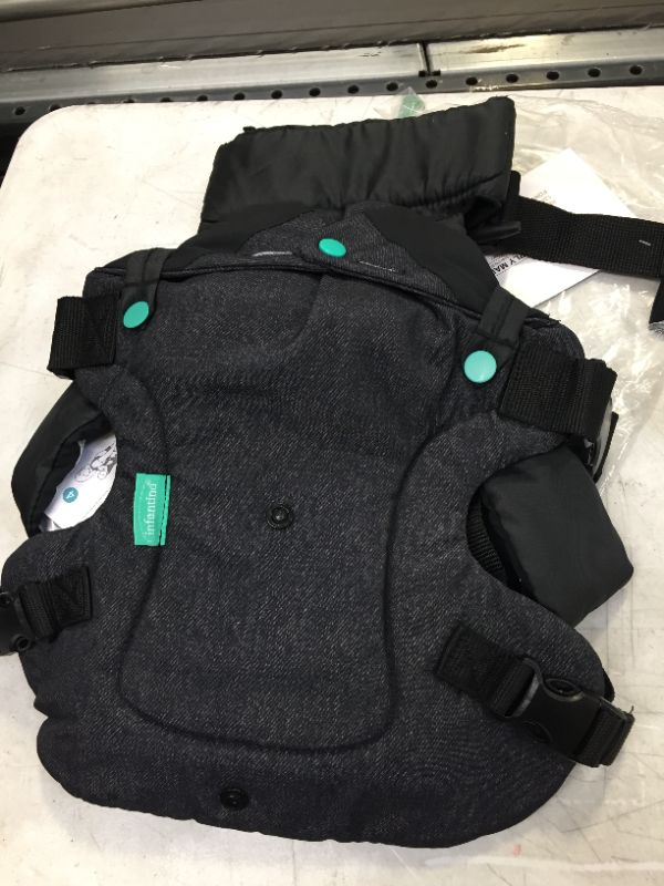 Photo 1 of Infantino Flip 4-in-1 Carrier - Ergonomic, Convertible, face-in and face-Out, Front and Back Carry for Newborns and Older Babies 8-32 lbs
