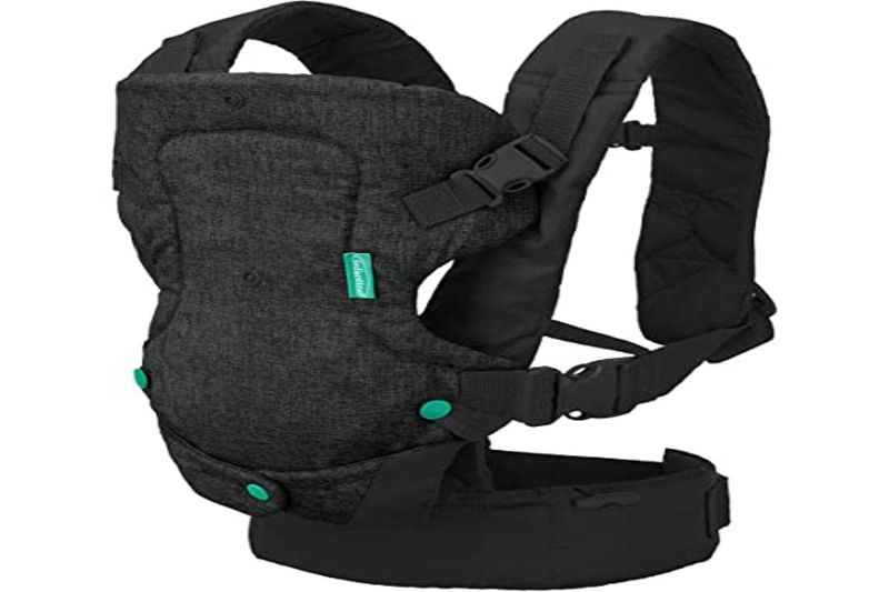 Photo 1 of Infantino Flip 4-in-1 Carrier - Ergonomic, Convertible, face-in and face-Out, Front and Back Carry for Newborns and Older Babies 8-32 lbs
