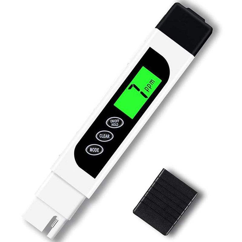 Photo 1 of TDS Meter Digital Water Tester - Hofun TDS, EC & Temperature Meter 3 in 1, 0-9999 ppm Accurate, PPM Meter for Drinking Water Test, Coffee, Swimming Pool, Aquarium, RO/DI System, Hydroponics

