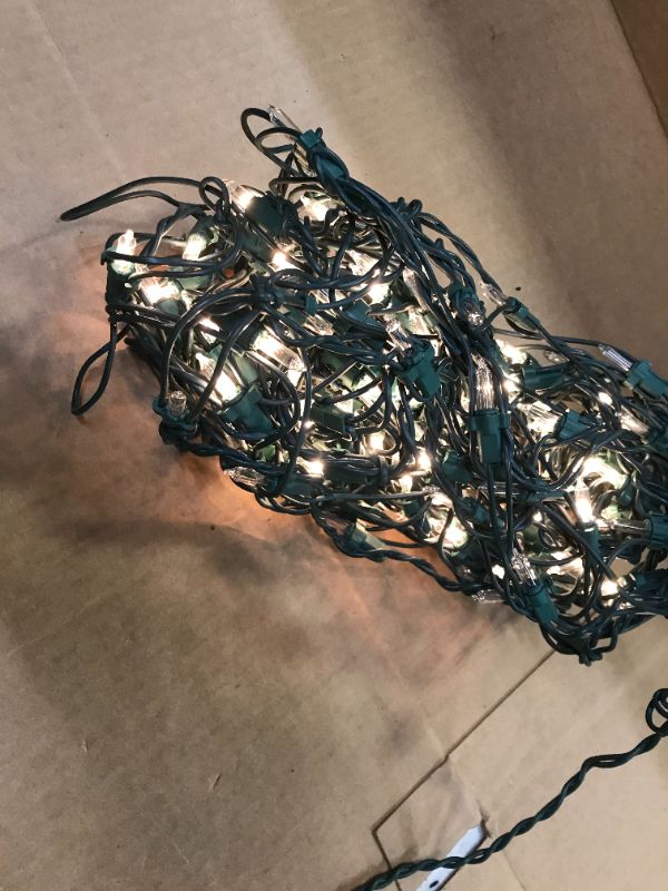 Photo 2 of 150 Light Clear Incandescent Ribbon Net Lights
