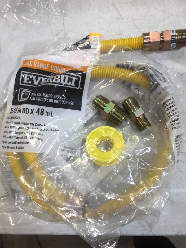 Photo 2 of Everbilt 4 ft. Gas Range Connector Kit