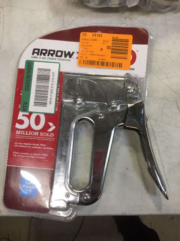 Photo 2 of Arrow Staple Gun, Heavy Duty, T50