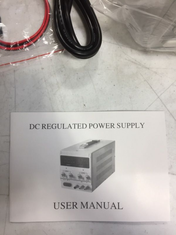 Photo 2 of dc power regulated power supply