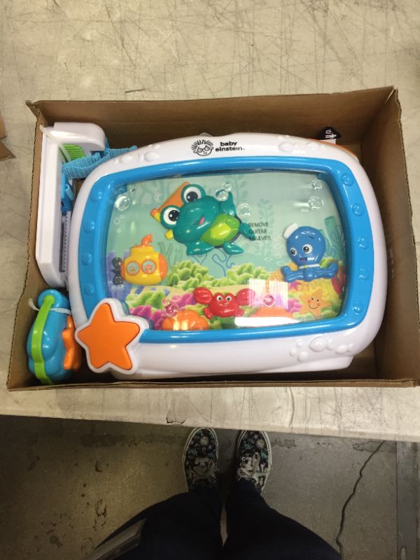 Photo 2 of Baby Einstein Sea Dreams Soother Musical Crib Toy and Sound Machine, Newborns Plus
