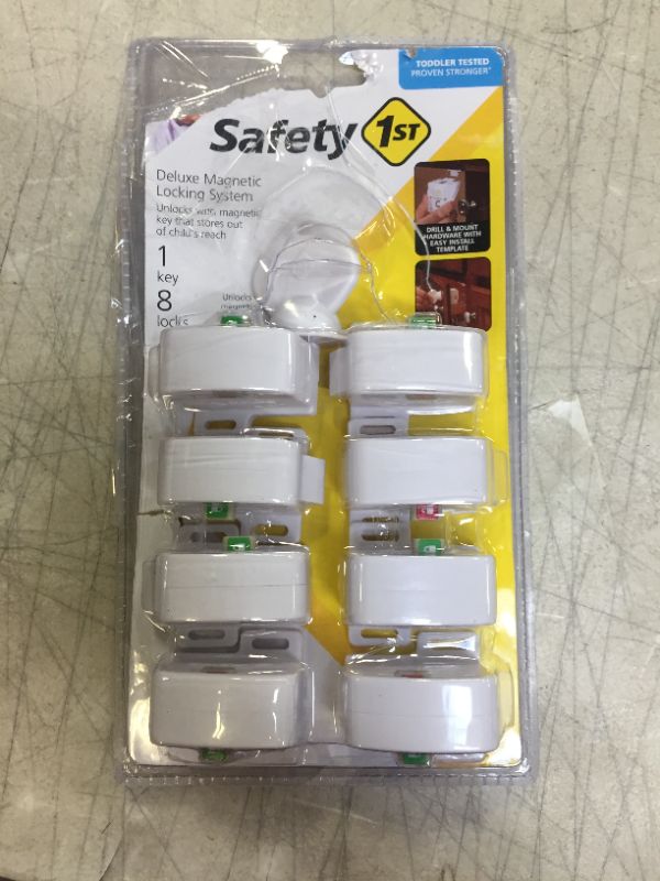 Photo 3 of Safety 1st Magnetic Locking System (1 Key and 8 Locks)

