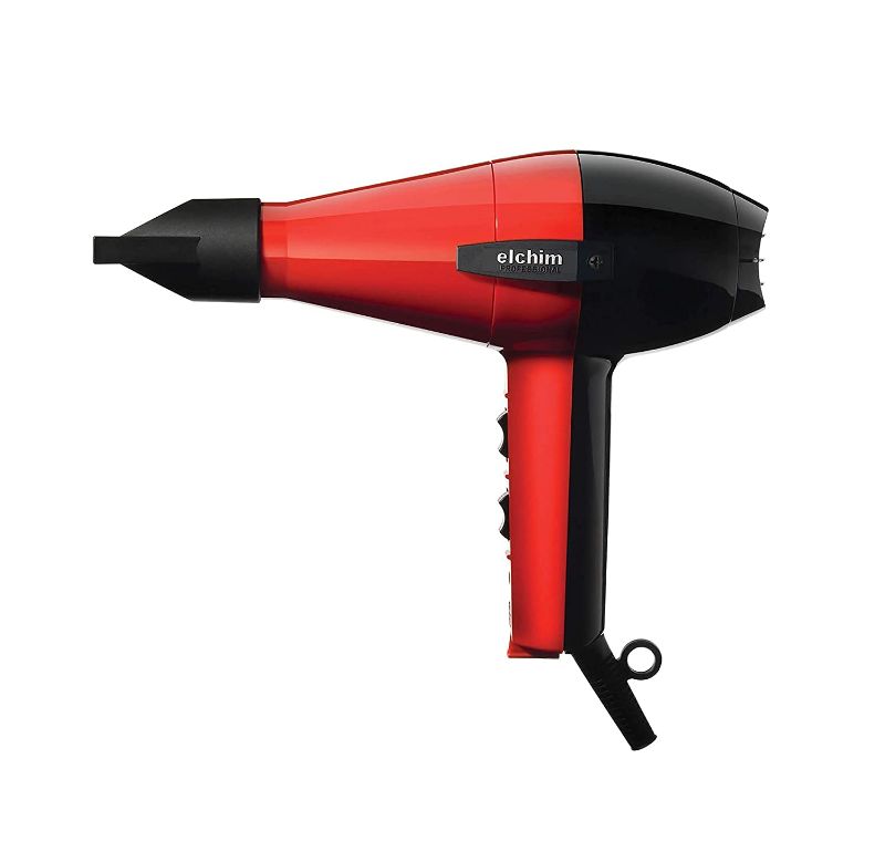 Photo 1 of Elchim Classic 2001 Blow Dryer: Professional Salon Ceramic Hair Dryer, 1875 Watt Concentrator Included Fast Drying, Quiet, and Lightweight Multiple Colors
