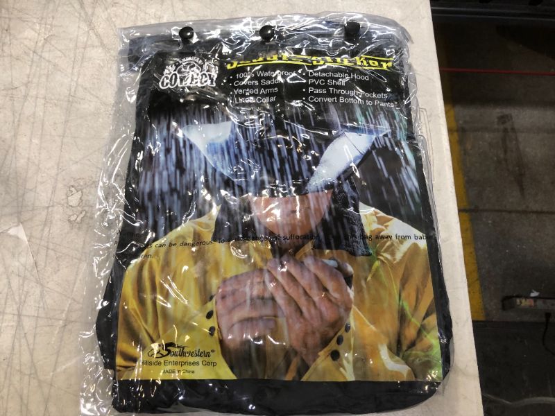 Photo 2 of American Cowboy Saddle Slicker Rain Coat Duster – 100% Waterproof Full Length Unisex