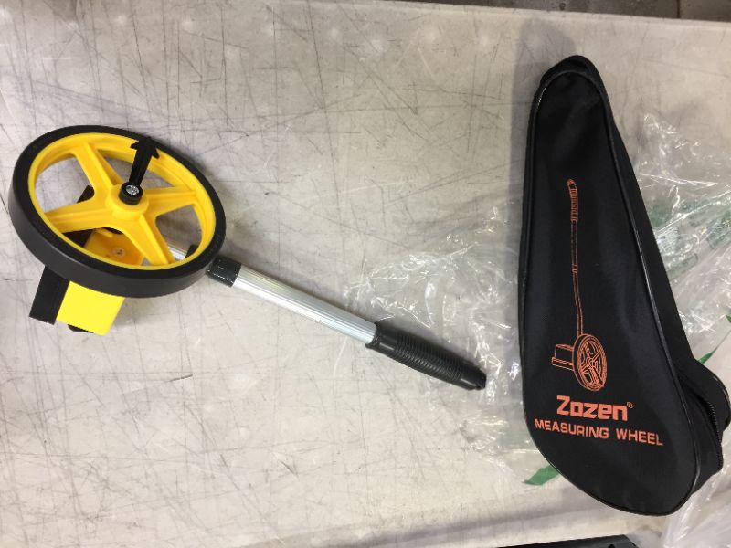Photo 3 of Zozen Measuring Wheel Collapsible 4-Inch Measure Wheel with Carrying Bag