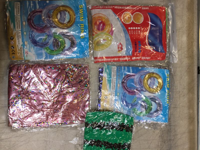 Photo 1 of 4 pack of inflatable swim rings for pool