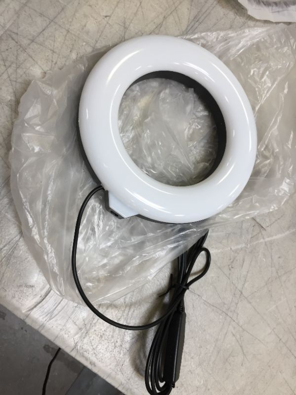 Photo 1 of Ring light for selfies or pictures streaming computer light