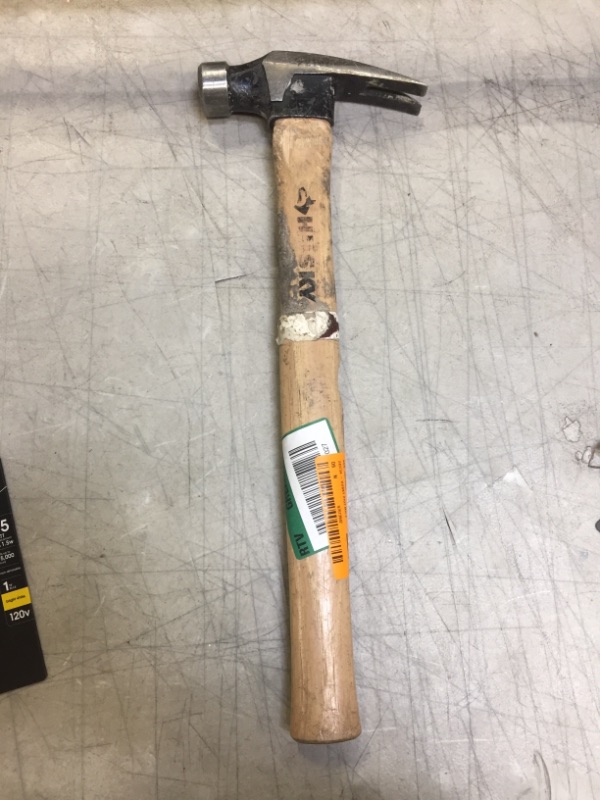 Photo 2 of 21 oz. Framing Hammer with Wood Handle
