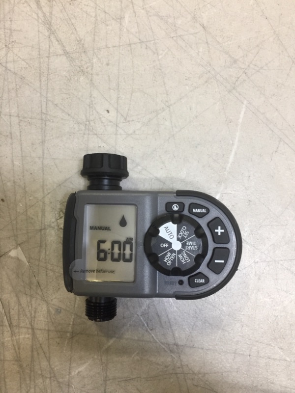 Photo 1 of 1-Outlet Hose Faucet Timer
