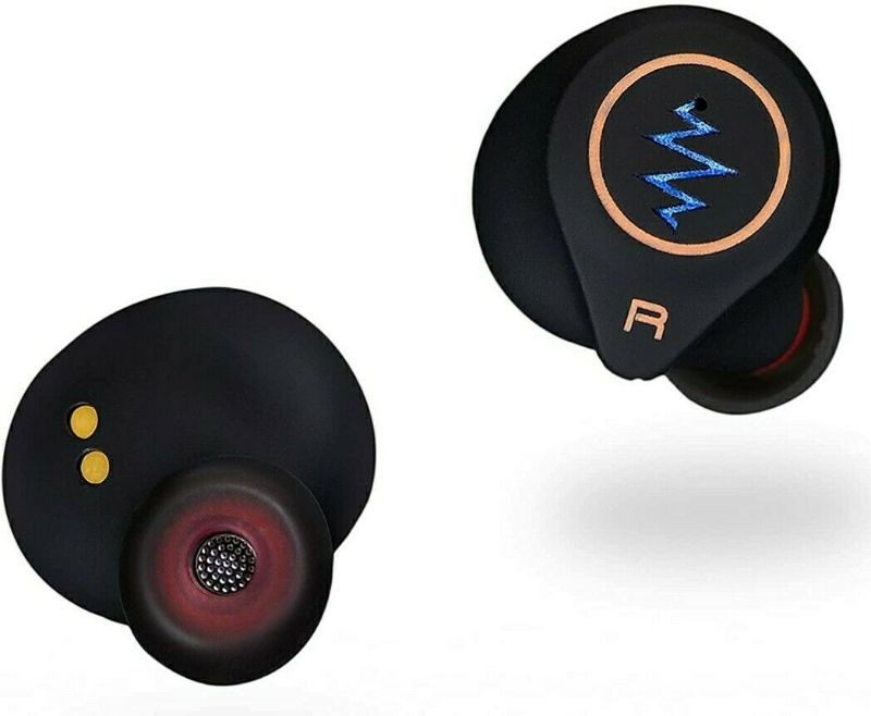 Photo 1 of Budi Wireless in-Ear Noise Canceling Earbuds, Bluetooth Headphones with Microphone-BLACK