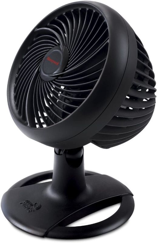 Photo 1 of Honeywell Turbo Force Oscillating Table Fan, HT-906,Black,Medium (Oscillating)
