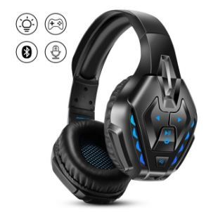 Photo 1 of Wireless Bluetooth Gaming Headset, PHOINIKAS Stereo Over Ear Headphones with Detachable Noise Canceling Mic, 3.5mm Cable Wired for PS4, Xbox One, PC, Nintendo Switch, Bluetooth for Phone, up to 40h
