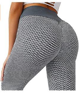 Photo 1 of 2 pack leggings for butt lifting black and grey