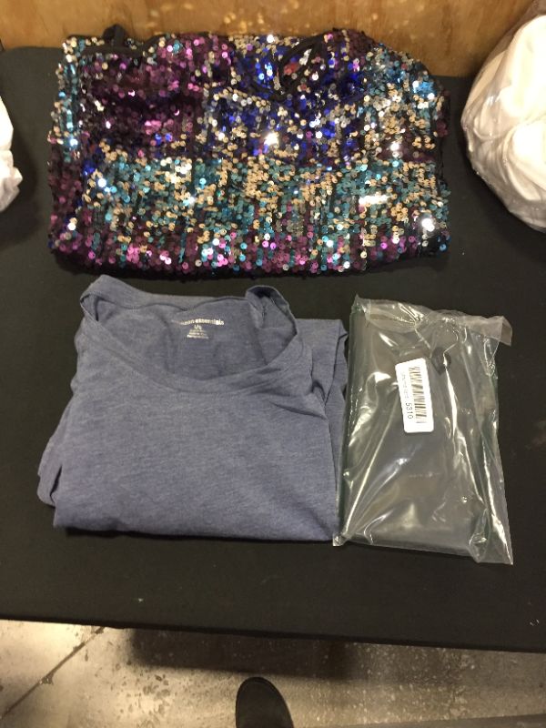 Photo 1 of assorted clothing sold as is various sizes