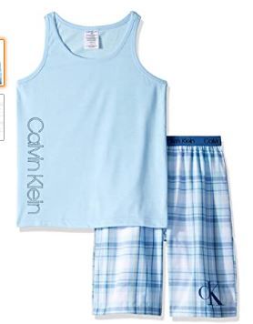 Photo 1 of Calvin Klein Boys' 2 Piece Sleepwear Top and Bottom Pajama Set Pj
