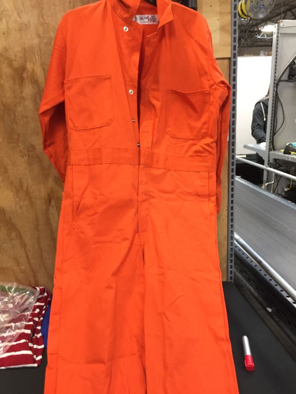 Photo 3 of Red Kap Men's Long Sleeve Twill Action Back Coverall
