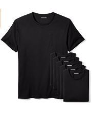 Photo 1 of Amazon Essentials Men's 6-Pack Crewneck Undershirts
